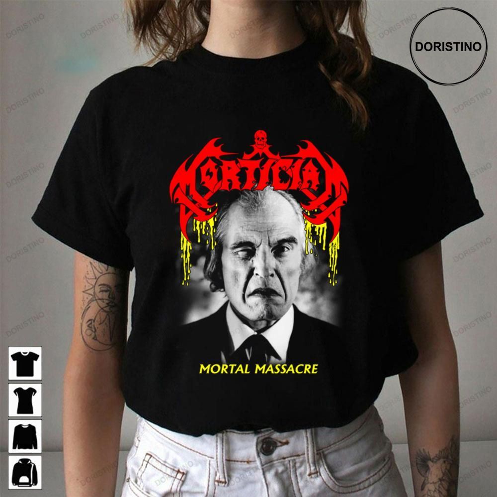 Mortal Massacre Mortician Limited Edition T-shirts